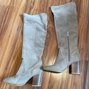 Steve Madden Saudy boots, 8M, over the knee